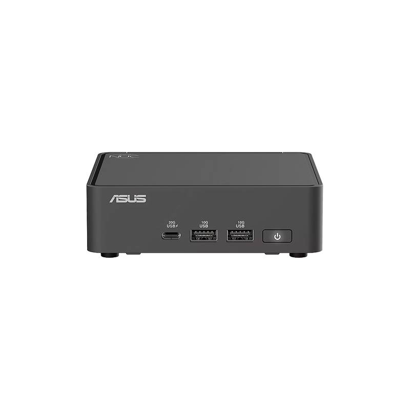 NUC 15 Pro ASUS INTEL Core Ultra 7 255H M.2 Wifi BT 2HDMI DDR5-6400Mhz 3USB3.2 LAN-2.5G Cable Black