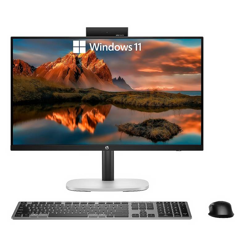 COP. HP Pro Studio 4 G1i AIO Ultra 7 265T 24GB-DDR5 512GB 23.8Inch Full-HD W11-Pro Silver - Black