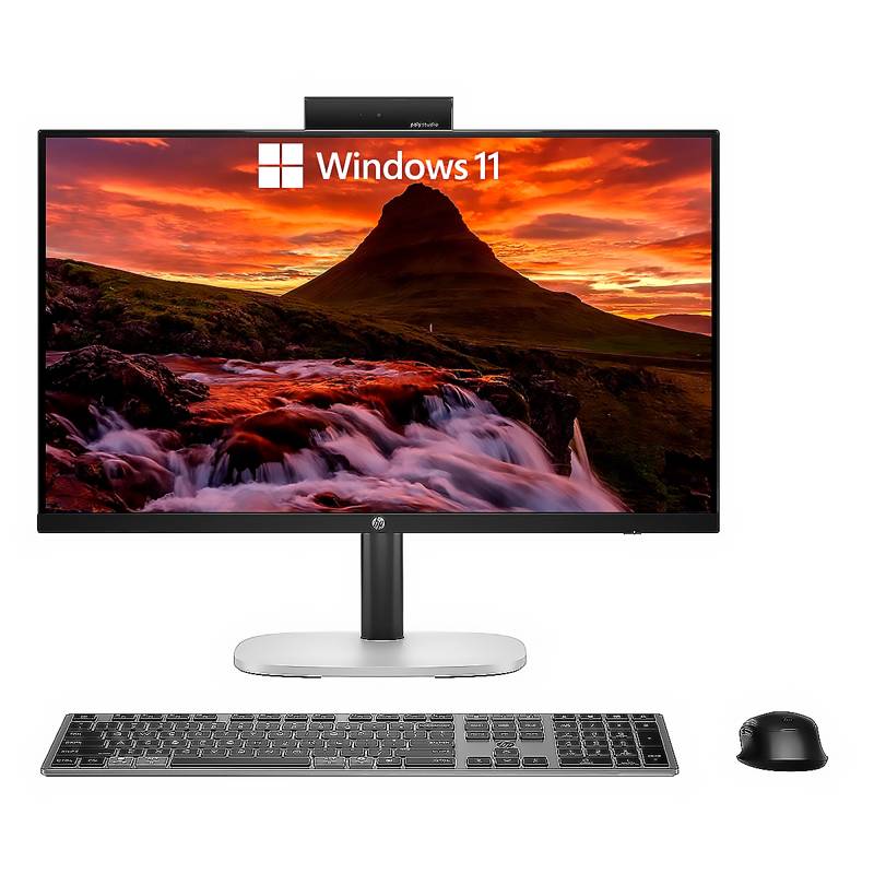 COP. HP Pro Studio 4 G1i AIO Intel Ultra 7 265 24GB-DDR5 1TB 23.8Inch Full-HD W11-Pro Silver-Black
