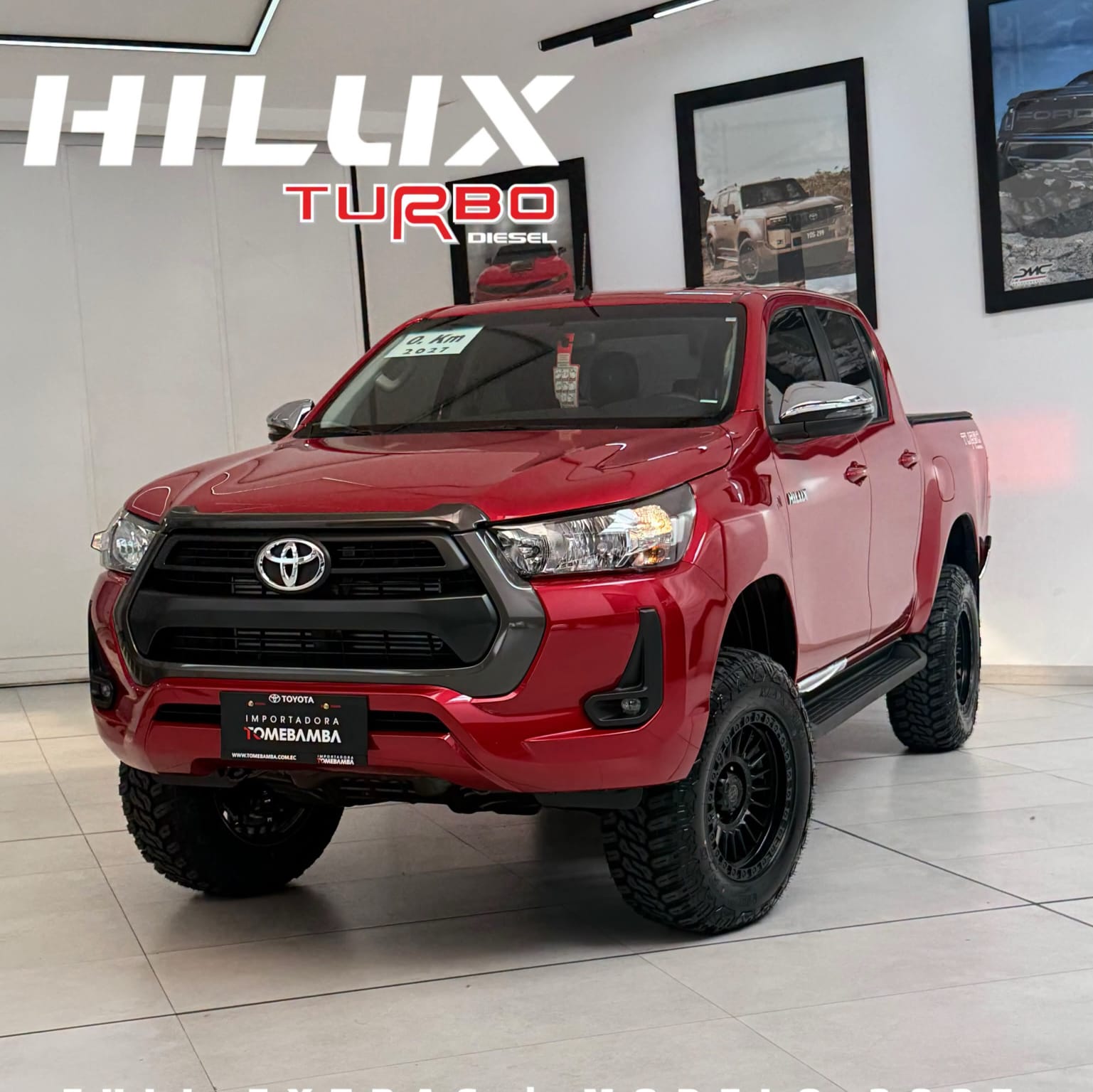 TOYOTA HILUX 2.4 CD 4X4 TM DIESEL FULL EXTRAS