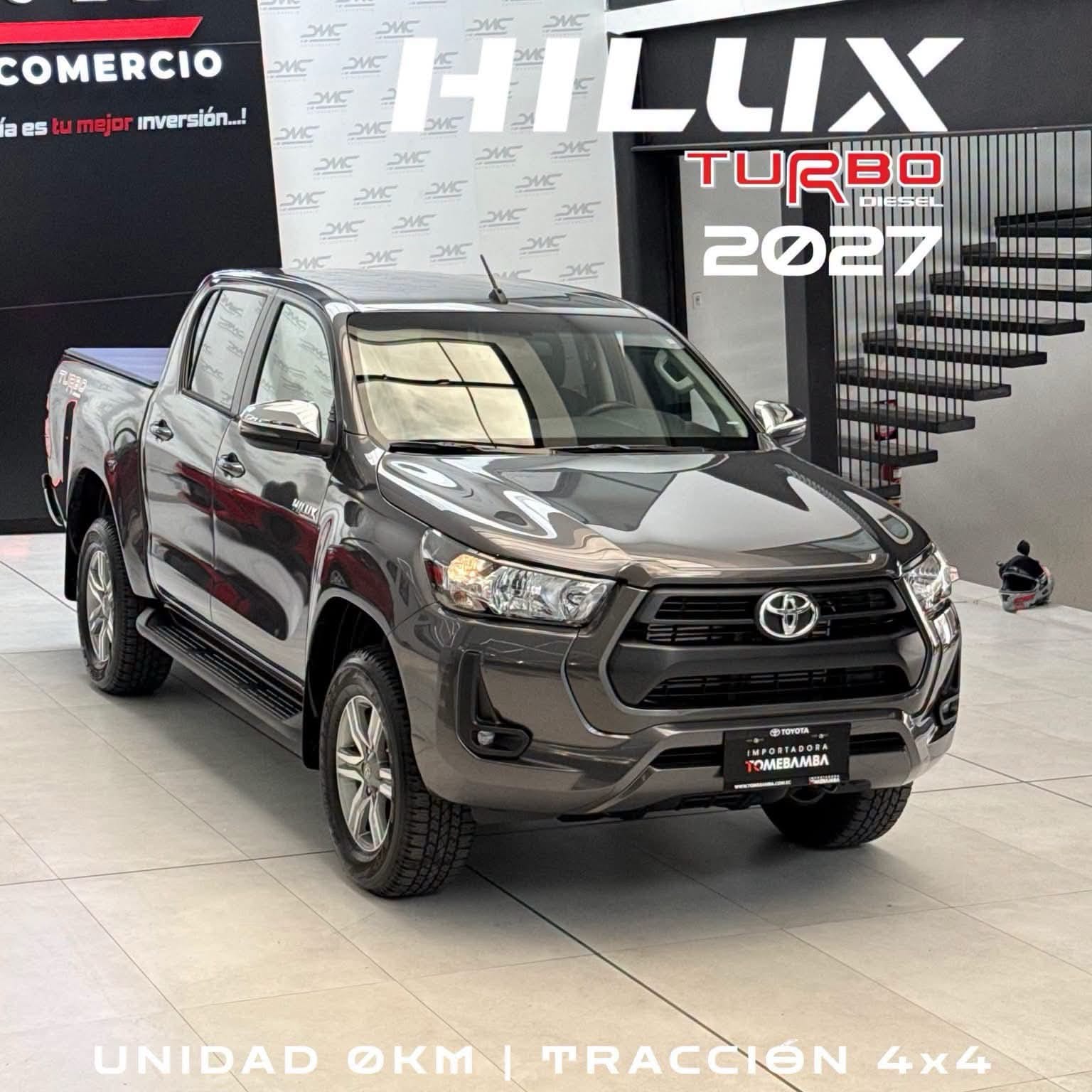 TOYOTA NEW HILUX FULL EDITION 4X4  TURBO DIESEL T.M